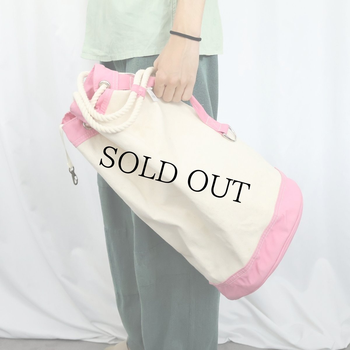 画像2: 90's〜 L.L.Bean USA製 "BOAT AND TOTE" キャンバスダッフルバッグ (2)