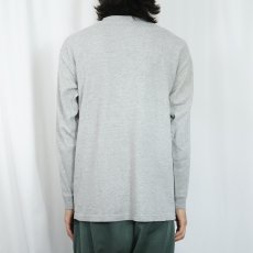 画像3: 90's adidas USA製 ロゴ刺繍ロンT M (3)