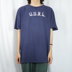 画像2: 90's POLO SPORT Ralph Lauren プリントTシャツ NAVY L (2)