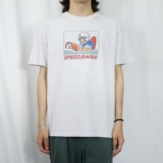画像2: 2000's SPEED RACER アニメプリントTシャツ L (2)