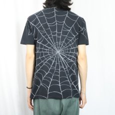 画像3: The Nightmare Before Christmas "Jack Skellington" キャラクター大判プリントTシャツ BLACK M (3)