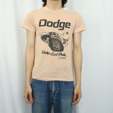 画像2: 80's Doge USA製 イラストプリントTシャツ S (2)