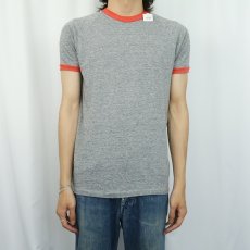 画像2: 70〜80's 無地リンガーTシャツ  (2)