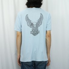 画像3: 70's Harley-Davidson "WOTAN CYCLES" プリントTシャツ SIZE22 (3)