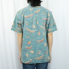画像3: 90's Reyn Spooner "DIETRICH VAREZ COLLECTION" 3点留め プルオーバーハワイアンシャツ L (3)