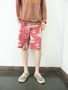 画像2: POLO Ralph Lauren ヨット柄 コットンショーツ W33 (2)