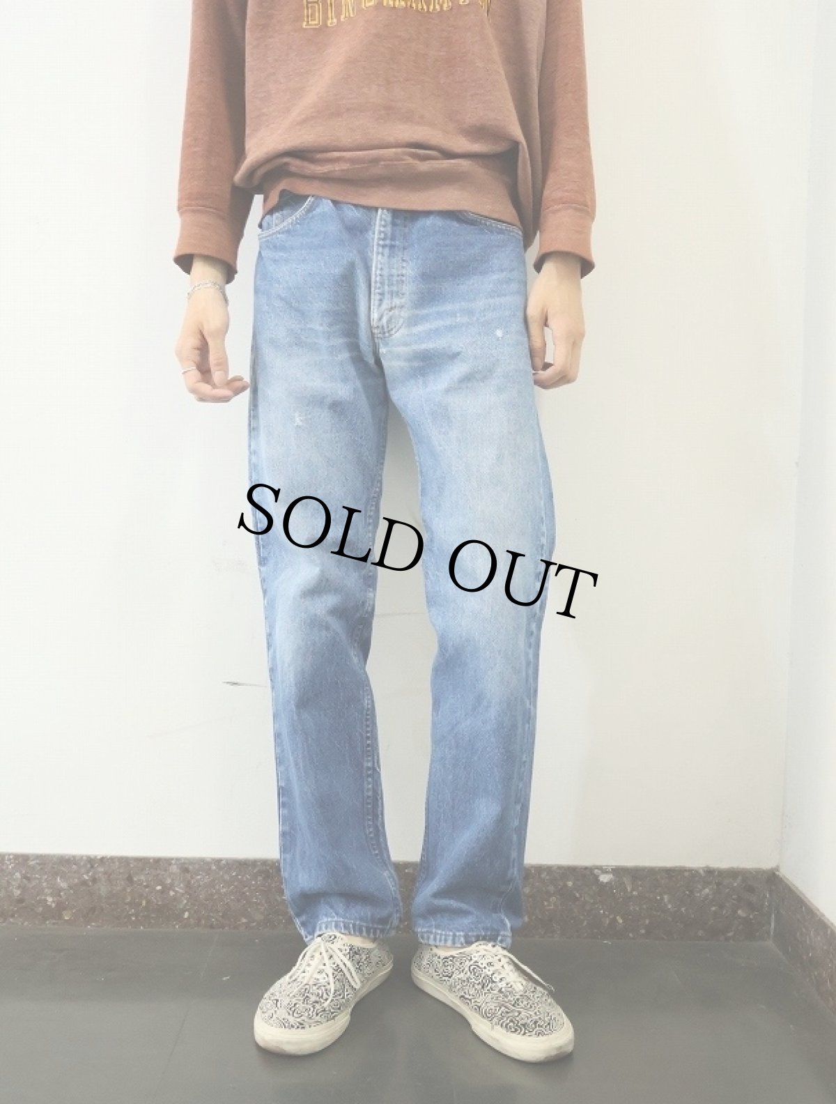 画像2: 〜90's Levi's 505 USA製 オレンジタブ デニムパンツ W31 (2)