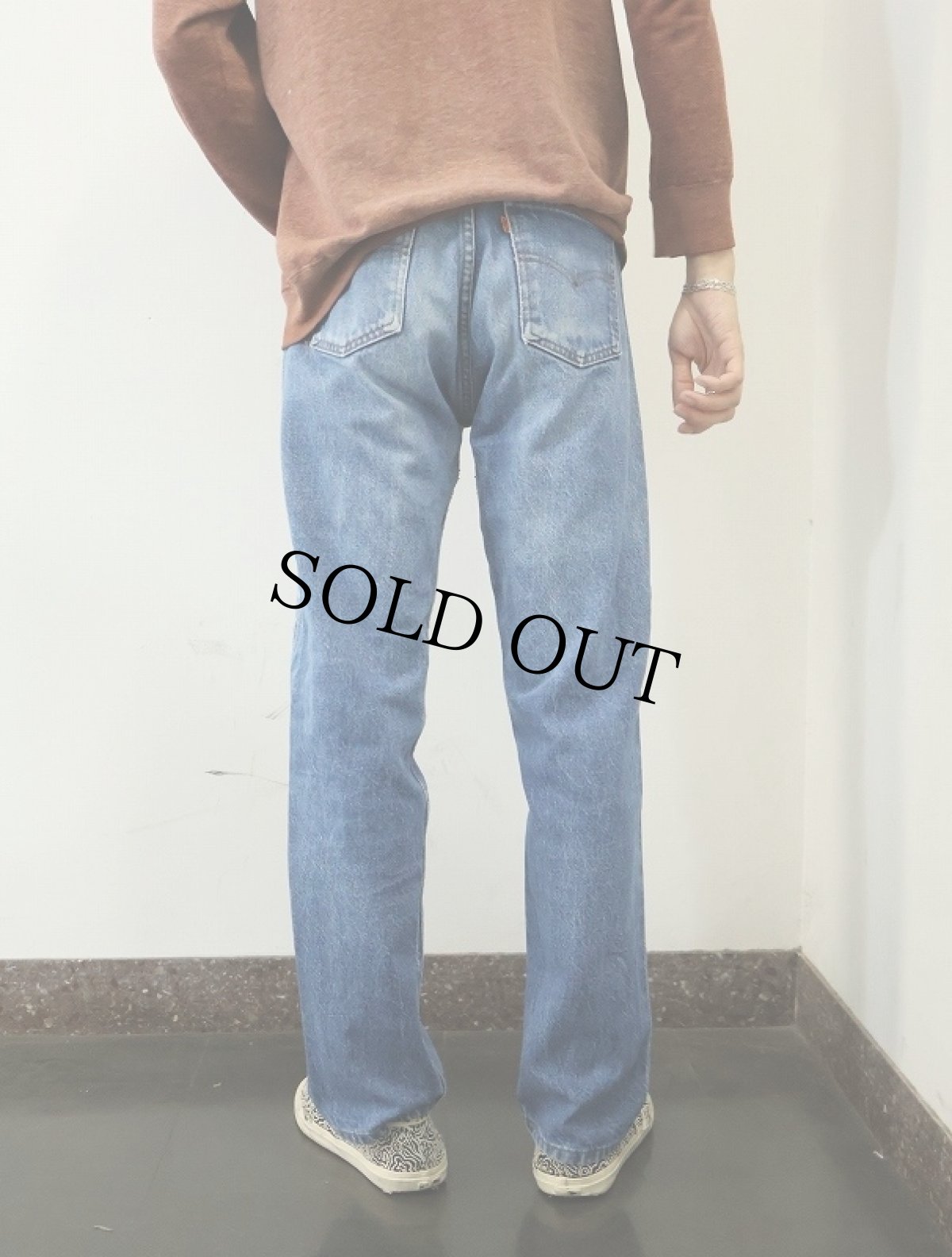 画像3: 〜90's Levi's 505 USA製 オレンジタブ デニムパンツ W31 (3)