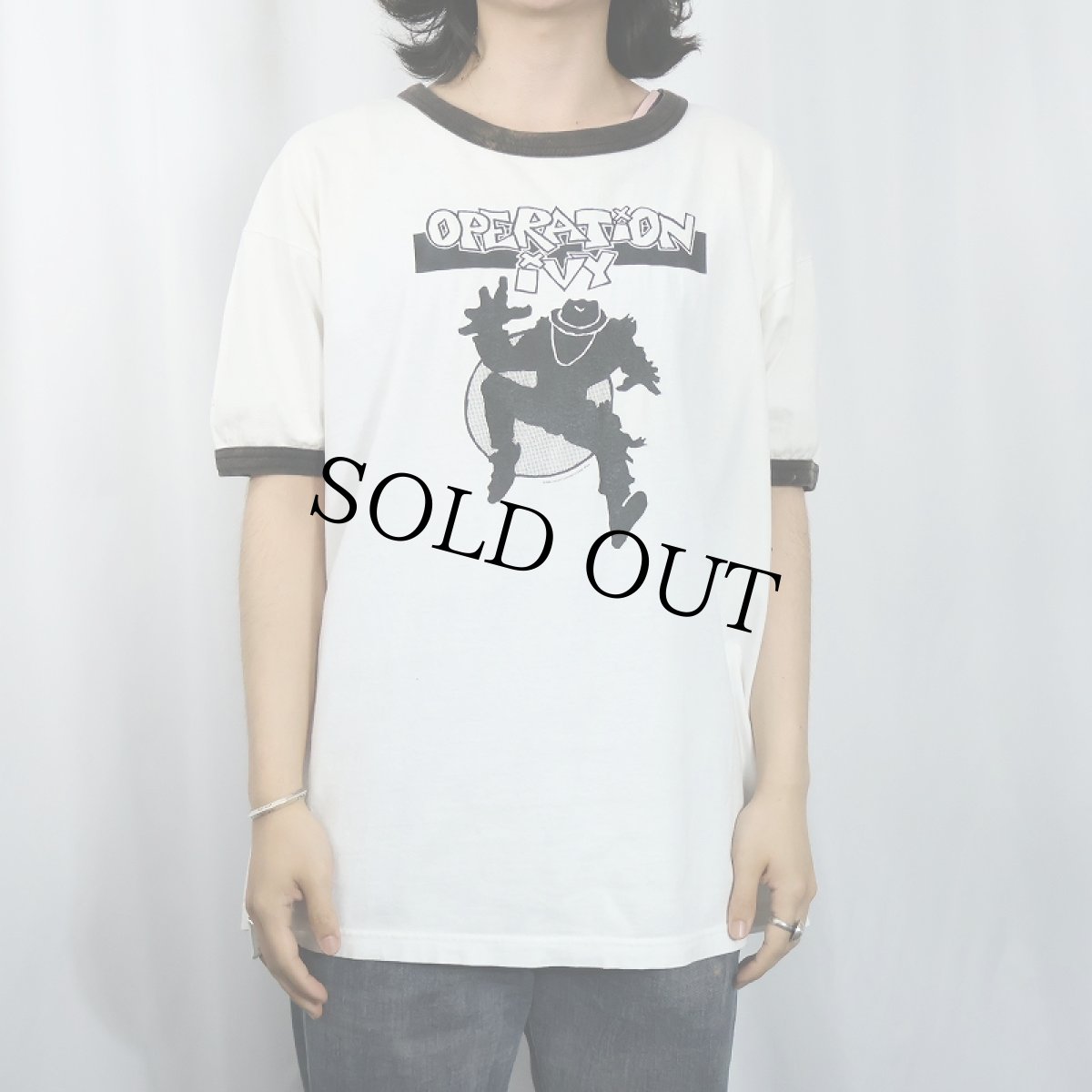 画像2: 90's Operation Ivy USA製 パンクロックバンド プリントTシャツ XL (2)
