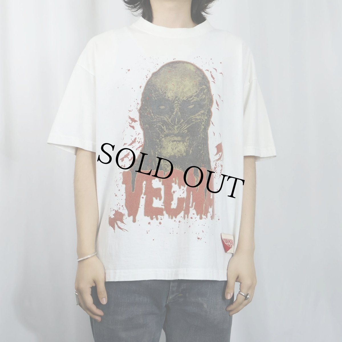画像2: STRANGER THINGS "VECNA" SFドラマプリントTシャツ L (2)