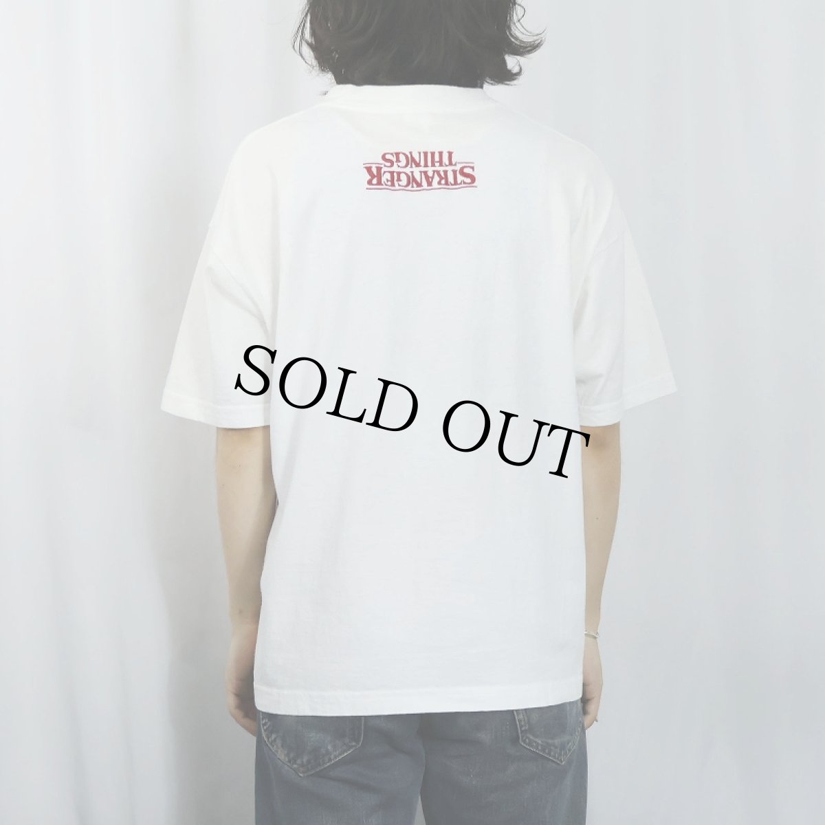 画像3: STRANGER THINGS "VECNA" SFドラマプリントTシャツ L (3)