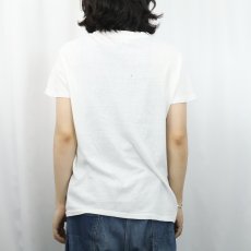 画像3: 70's USA製 "COASTAL DEEP SEA DIVING" 染み込みプリントTシャツ L (3)