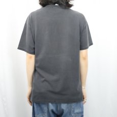 画像3: Hanes 無地ポケットTシャツ BLACK M (3)