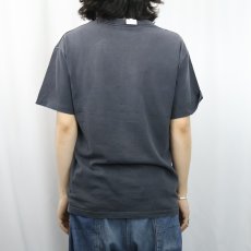 画像3: 80's DICK TRACY USA製 キャラクタープリントTシャツ BLACK M (3)