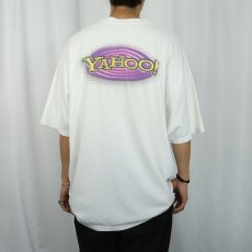 画像4: 2000's YAHOO! IT企業 ロゴプリントTシャツ XXL (4)