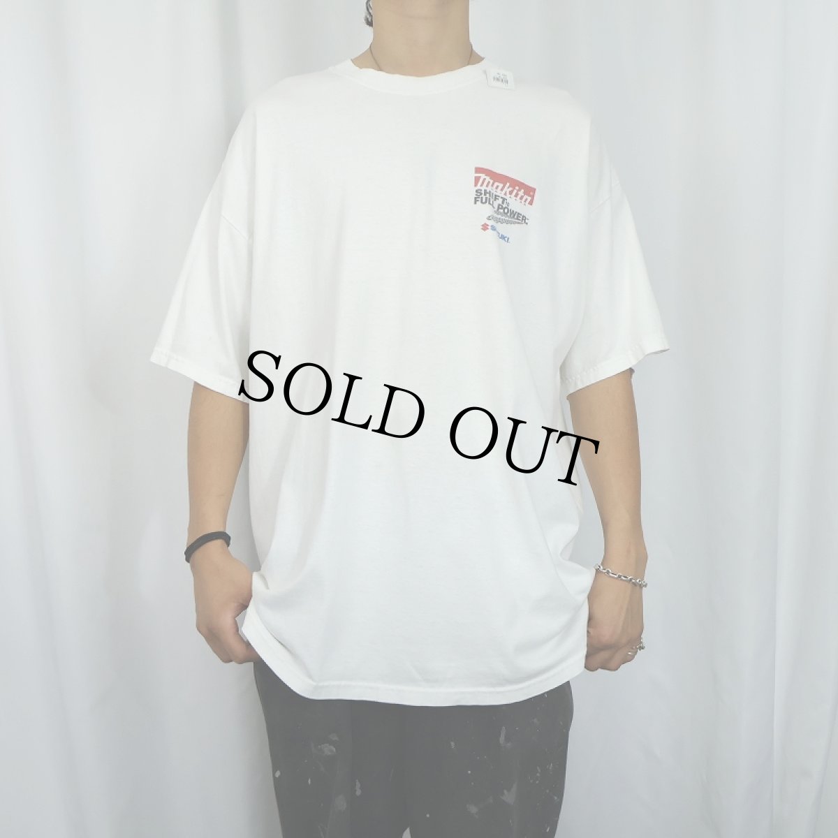 画像2: Makita Corporation 工具メーカー プリントTシャツ XL (2)