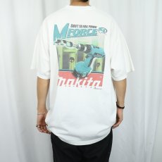 画像3: Makita Corporation 工具メーカー プリントTシャツ XL (3)