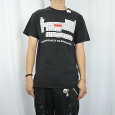 画像2: "PERIODICALLY I'M SARCASTIC" 周期表プリントTシャツ BLACK M (2)