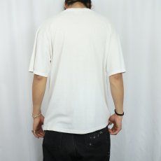 画像3: 90's〜 Jean Cocteau "Cats" アートプリントTシャツ L (3)