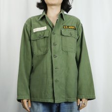 画像2: 60's U.S.ARMY ユーティリティシャツ 1st後期〜2nd移行期 MEDIUM (2)