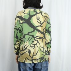 画像3: 90's PREDATOR CAMOUFLAGE USA製 プレデターカモ柄 ロンT M (3)