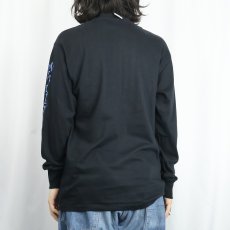 画像3: 80's BIG MOUNTAIN USA製 プリントロンT BLACK L (3)
