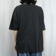画像3: 90's GAP ヘンリーネック無地Tシャツ BLACK (3)