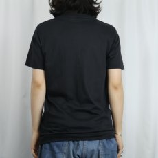 画像3: 80's The Brass Ass Casino USA製 "The Brass Ass of Cripple Creek" イラストプリントTシャツ BLACK L (3)