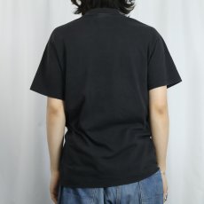 画像3: 80〜90's "DIRT FIRST!" イラストプリントTシャツ BLACK M (3)
