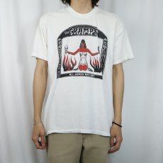 画像2: 90's The Cramps "ALL WOMEN ARE BAD" ロックバンドプリントTシャツ XL (2)