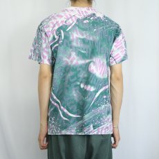 画像4: 90's "Jimi Hendrix" USA製 手刷りプリントTシャツ L (4)