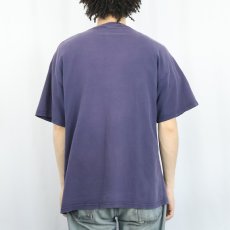 画像3: THE DOG Artlist Collection "Cant's Hear you... Dont's Want To" 犬プリントTシャツ NAVY  (3)