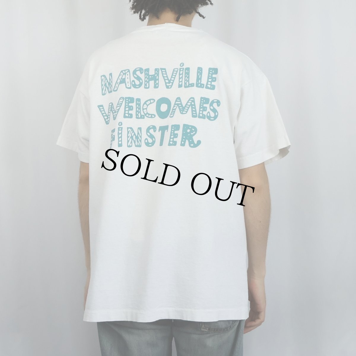 画像3: ⁡90's Howard Finster USA製 アートプリントTシャツ XL (3)