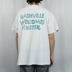 画像3: ⁡90's Howard Finster USA製 アートプリントTシャツ XL (3)