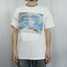 画像2: 90's Charles Lynn Bragg "Atom and Eve" アートプリントTシャツ L (2)