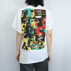 画像4: 80's FRANCOPHONIE 国際会議 イラストプリントTシャツ  (4)