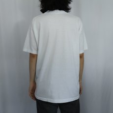 画像3: 90's フェイス プリントTシャツ XL (3)