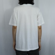 画像3: 90's "California" フェイス イラストプリントTシャツ XL (3)