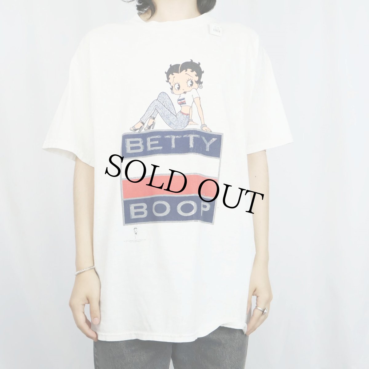 画像2: 90's Betty Boop "Tommy Hilfiger" パロディプリントTシャツ  (2)