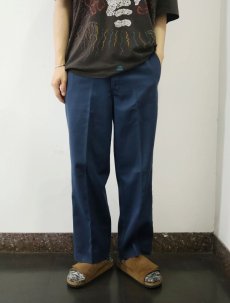 画像3: 80's Dickies USA製 ワークパンツ NAVY W31 (3)