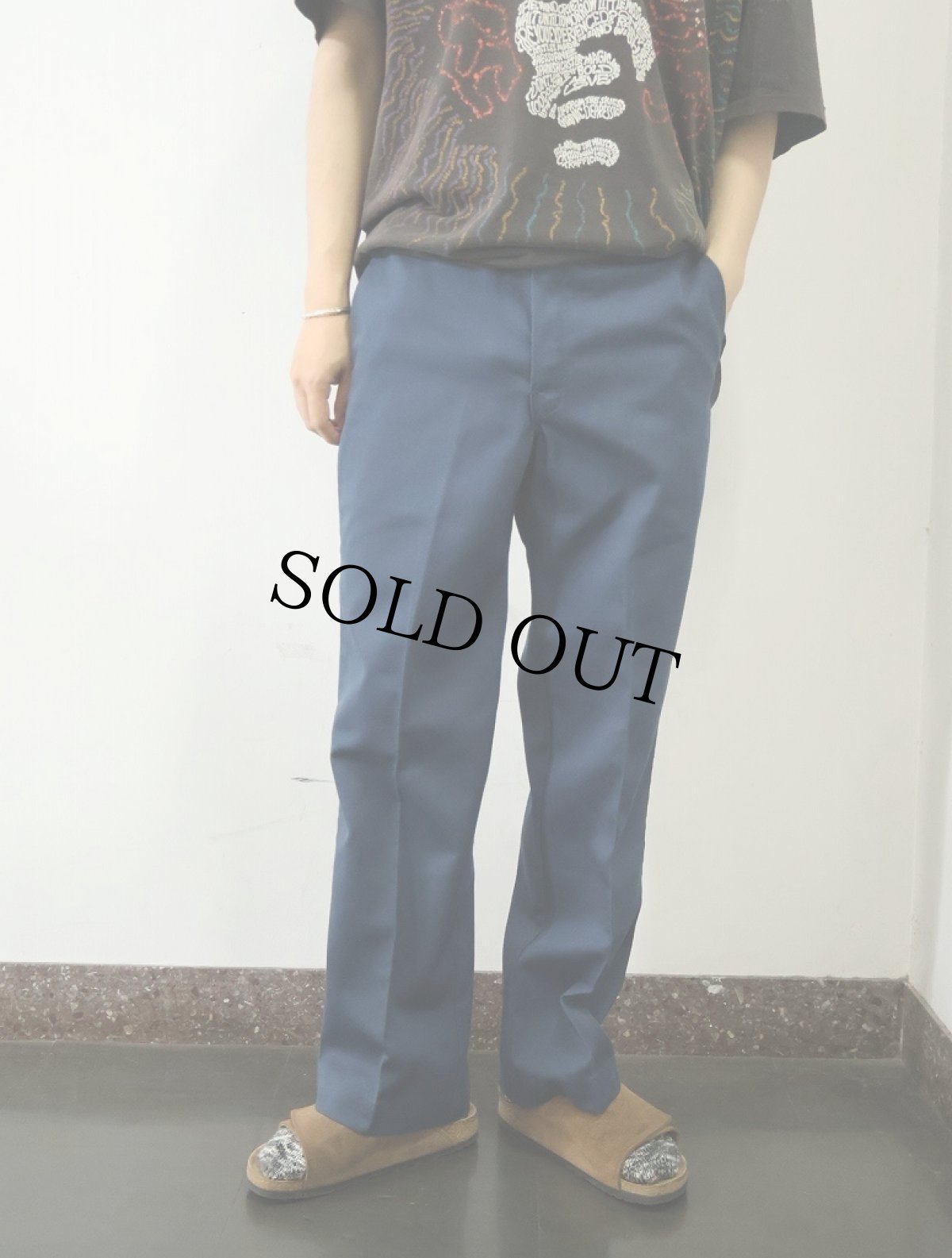 画像3: 80's Dickies USA製 ワークパンツ NAVY W31 (3)