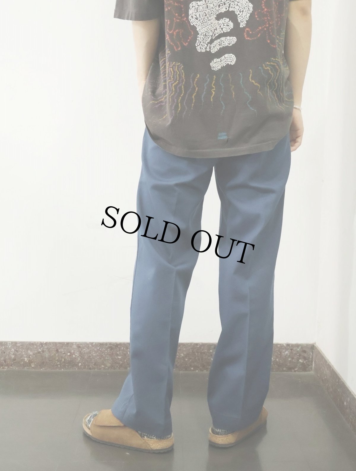 画像4: 80's Dickies USA製 ワークパンツ NAVY W31 (4)