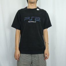 画像2: Playstatin2 ゲームプリントTシャツ BLACK L (2)