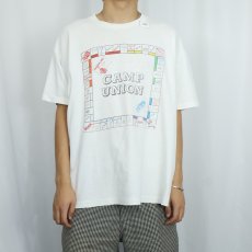 画像2: 90's MONOPOLY "Camp Union" ボードゲームプリントTシャツ (2)