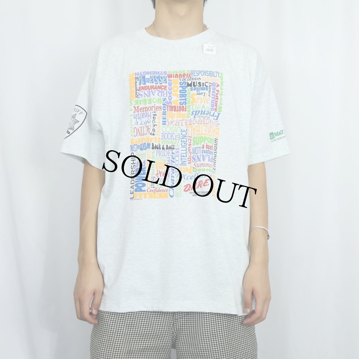 画像2: 2000's Jack Nadel "D.A.R.E." 薬物乱用防止団体プリントTシャツ XL (2)