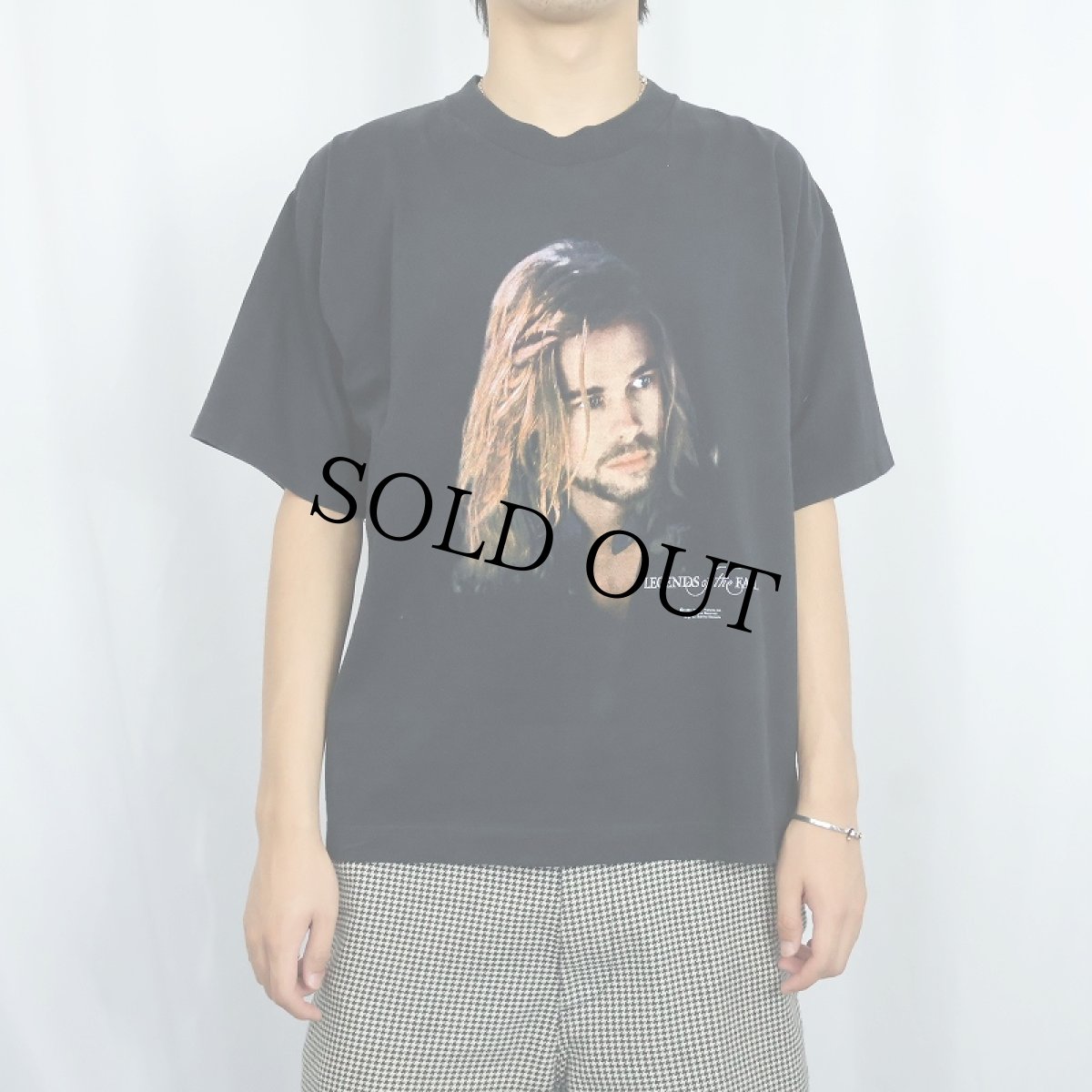 画像2: 90's STANLEY DESANTIS USA製 "LEGENDS OF THE FALL" 映画プリントTシャツ BLACK XL (2)