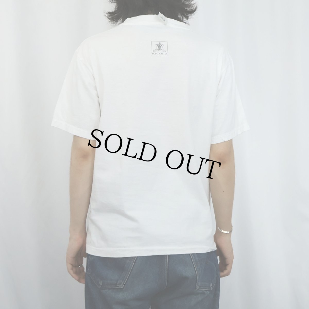 画像3: 90's THOM HALTER "Crimes of Style"プリントTシャツ L (3)