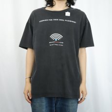 画像3: Phone Free.com "FREE SEX" プリントTシャツ BLACK L (3)
