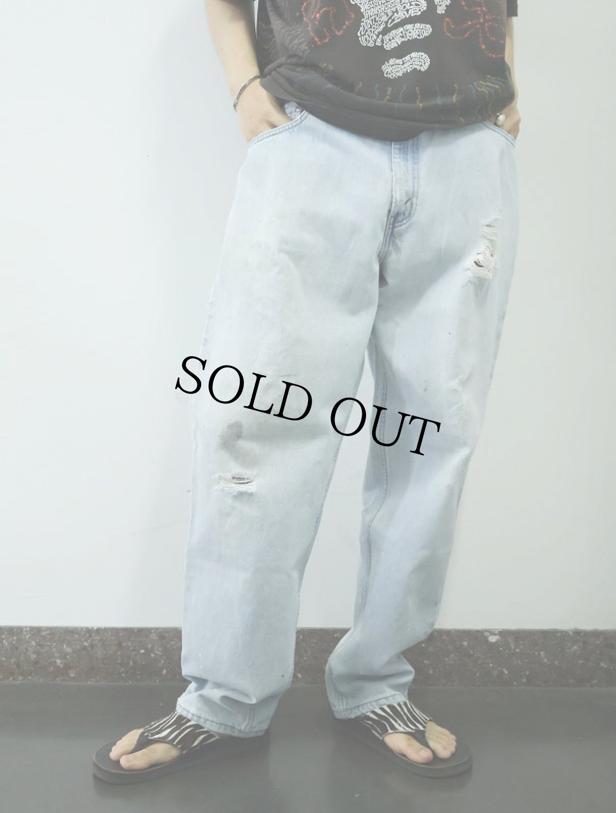 画像1: 90's Levi's SILVERTAB "Loose" デニムパンツ W34 (1)