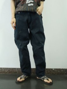 画像2: 90's Levi's SILVERTAB USA製 "Loose" ブラックデニムパンツ W32 (2)